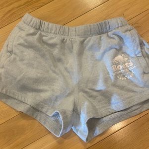 Roots Light Blue Comfy Shorts with Pockets Small